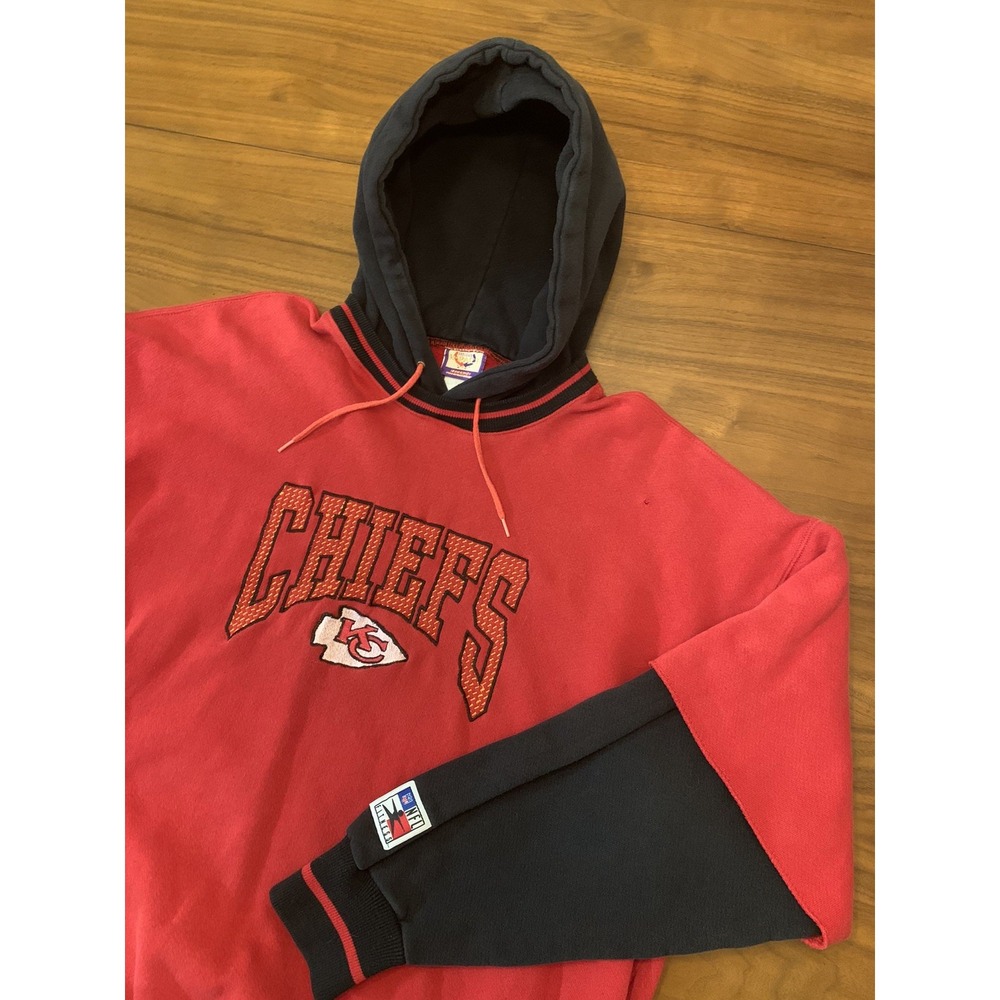 Vintage Kansas City Chiefs Sweatshirt Men XL/2XL Serious Impact Legends USA Made
